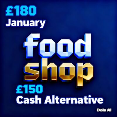 £180 January Food Shop!