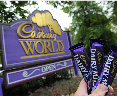 Cadbury World Gift Vouchers with £100 spends (2 adult and 2 children). Instant wins available!
