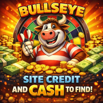 Bullseye - Cash and Site credit. 52 instant wins to find!