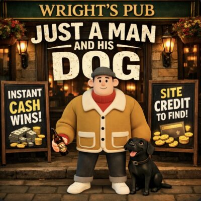 Just a man and his dog! Instant cash and site credit to find!