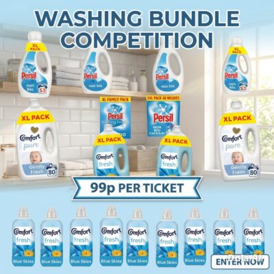 Win a laundry bundle.