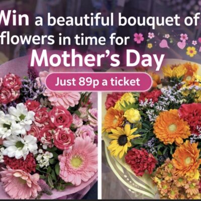 Win a beautiful bouquet of flowers for Mothers Day! 5 winners. (Copy)